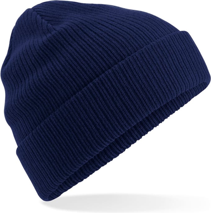 Beechfield Muts van biologisch katoen B050 - Oxford Navy - One size