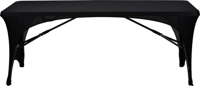 Tafelrok Style Open - 183x76 cm - Zwart