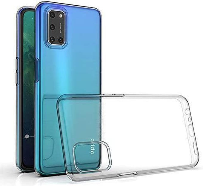 HB Hoesje Geschikt voor Oppo A52 Transparant - Siliconen Back Cover