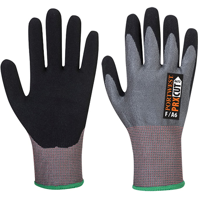 PRX Cut AHR Nitril foam handschoen, Portwest A672