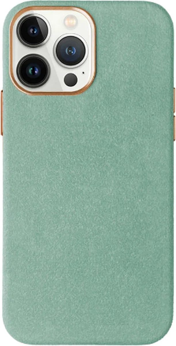 BUGOLINI Itachi - Magnetische Alcantara Case Hoes Geschikt voor iPhone 14 - 9002 Alcantara Italy