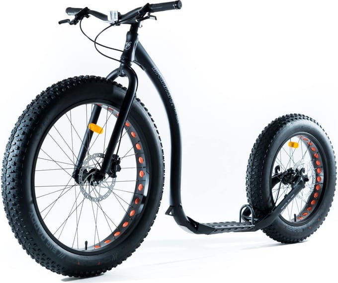 Kickbike Fatmax Step - Met fat wielen voor alle ondergronden - 26/20