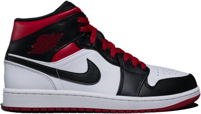 Nike Air Jordan 1 Mid 'Gym Red Black Toe' - Sneakers - Unisex - 106
