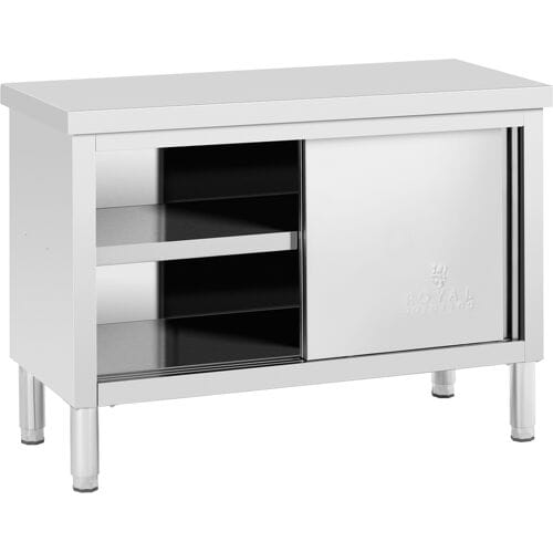 RVS werkkast - ECO - 120 x 50 cm - 330 kg - Royal Catering RCAT-120/50-WT