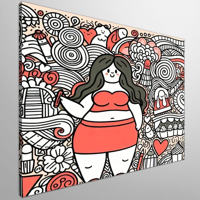 Kunstprint | Wanddecoratie | Canvas | 20 × 20 cm