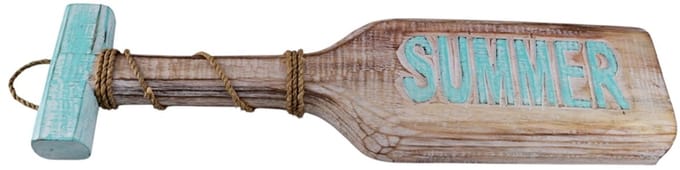 Peddel Kari natural/turquoise SUMMER