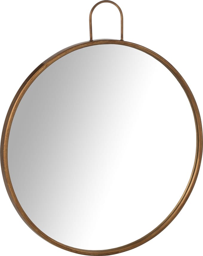 J-Line spiegel Anto - glas - goud - small - 60.5 x 71 cm