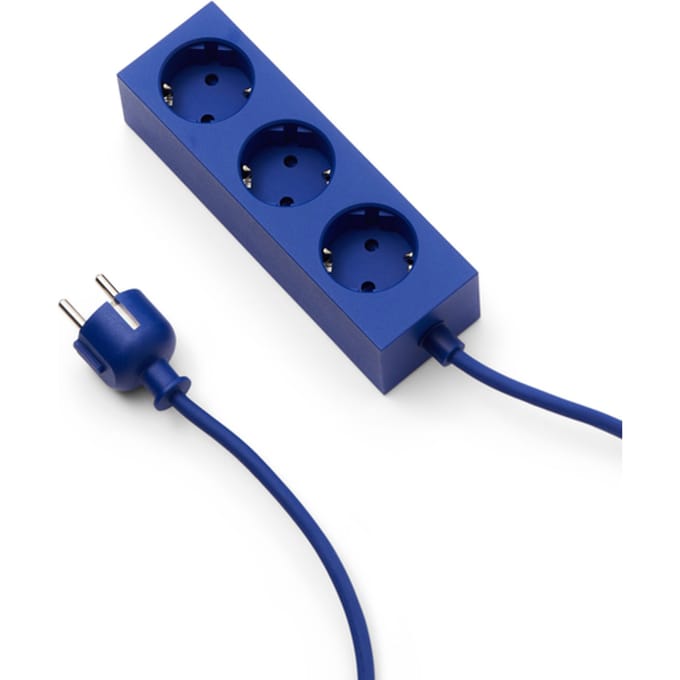Pedestal Power Bar contactdoosstrip - 2 m - ultra marine