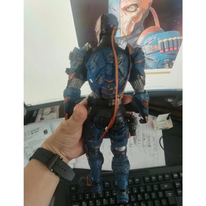 DeathStroke 1/6 Beeld Actiefiguur Model Speelgoed no box gray