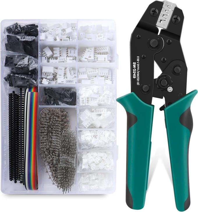 Professionele Crimping Tool Set voor Precisie Kabelverbindingen en Elektrische Installaties