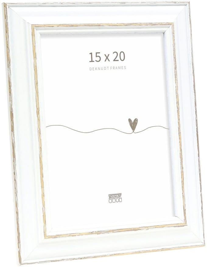Deknudt S221H3 15X20 Wissellijst Papierformaat: 20 x 15 cm (b x h) 15 cm x 20 cm Wit, Zwart