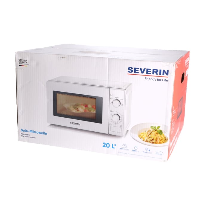SEVERIN MW 7770 - microwave oven - freestanding - white