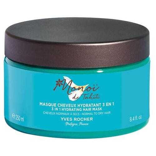 Yves Rocher Monoi 3-in-1 hydraterend haarmasker Hydraterende haarbehandeling Dames 250 ml