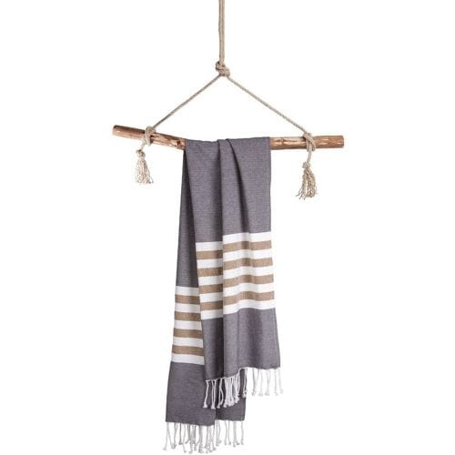 Walra Fouta Sunshade Happiness Off Black