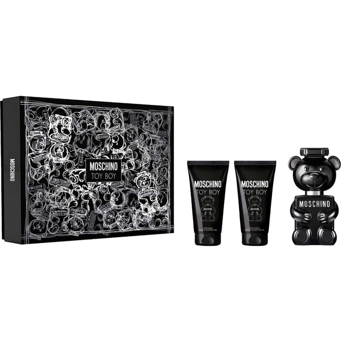 Moschino Toy Boy Eau de Parfum Cadeauset (50 ml Eau de Parfum, 50 ml Douchegel, 50 ml Aftershave Balsem)