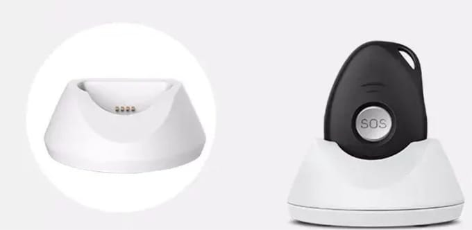 PEEKGUARD© - Docking Station Wit - Geschikt voor EVO-7S - Zonder Tracker