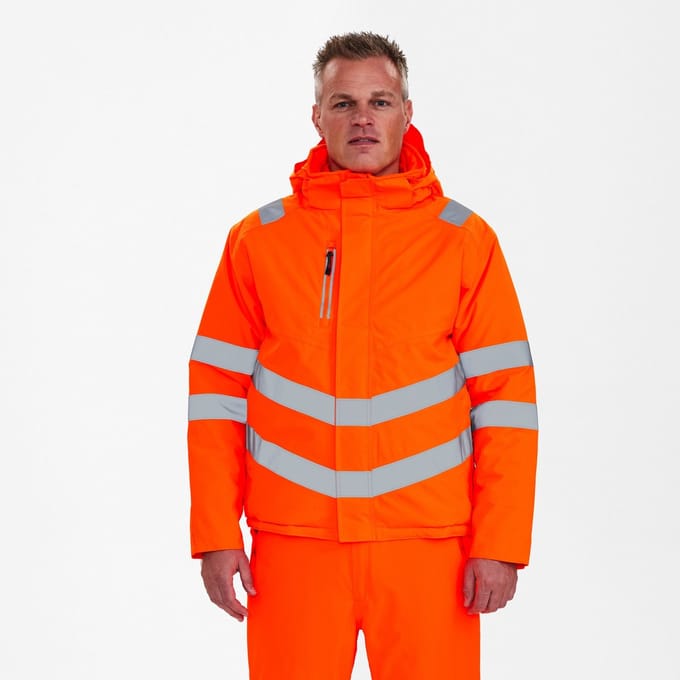 Engel Safety winterjack 1946-930 - Hi-vis Orange - S