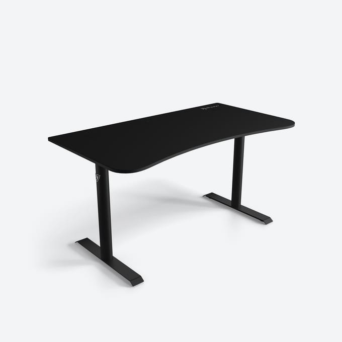 Arozzi Arena Medium Gaming Bureau - Bureaubrede Muismat - 140 cm - Puur Zwart