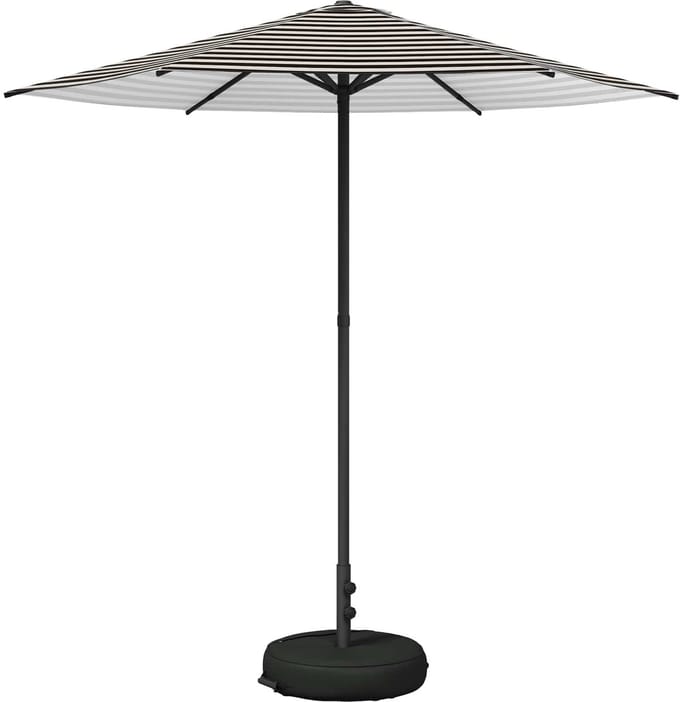 vidaXL - Tuinparasol - met - voet - 230 - x - 230 - cm - Polyester - Rechthoekig