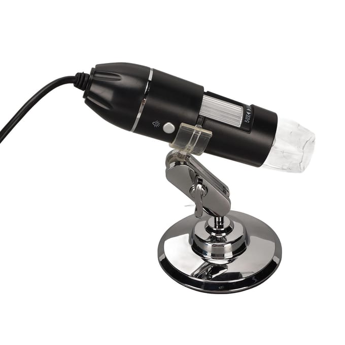 Digitale Microscoop 1600X HD Resolutie 8 LED-lampen USB Type C 2 in 1 Elektronische Digitale Microscoop