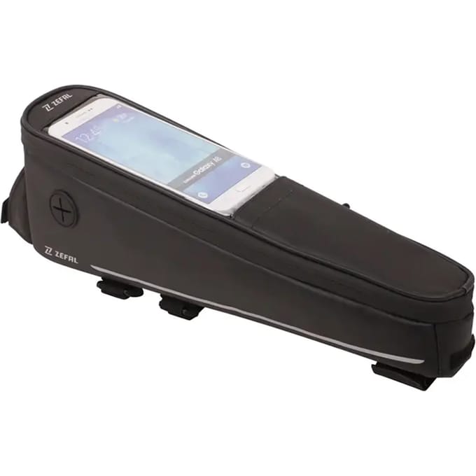 Zefal Z Console Pack Frametas – Tob Tube Frametas Fiets – Smartphonehouder – Waterbestendig – Zwart