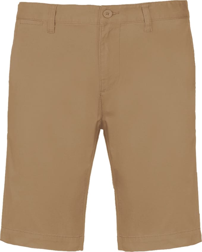 Kariban Heren chino bermudashorts K750 - Camel - 52 NL (46 FR)