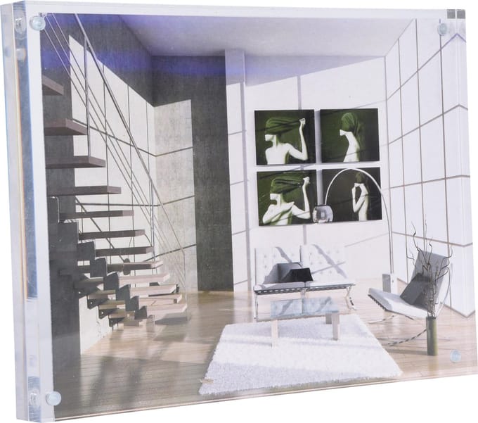Fotolijst - Henzo - Clear Style - Fotomaat 13x18 cm - Transparant