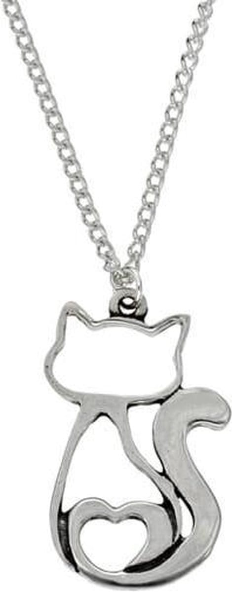 St Justin hanger,Liefde kat hanger | kat sieraden PN2022
