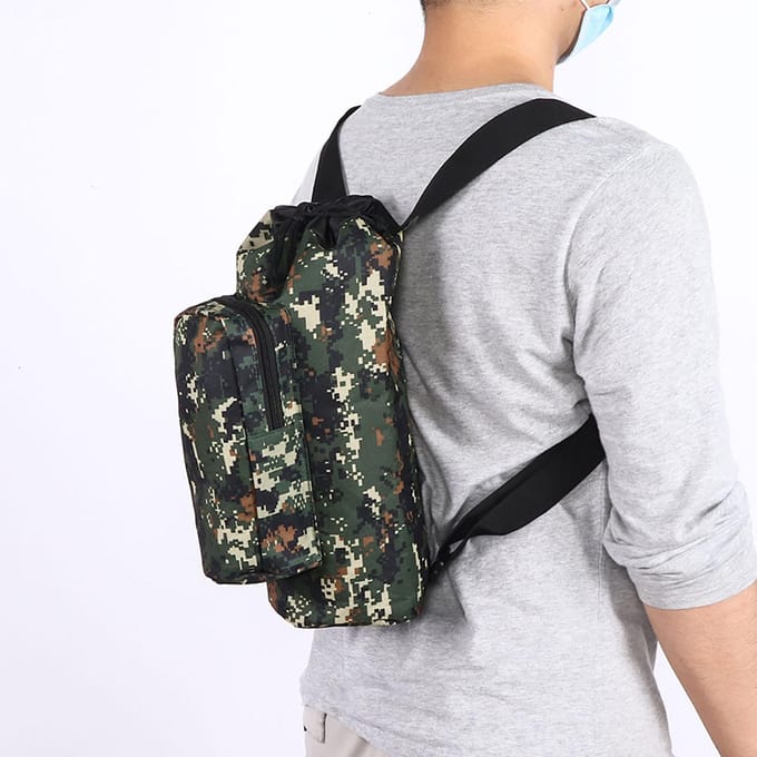 Sac à dos pour bouteille d'oxygène médicale portable 2L avec sangles réglables
