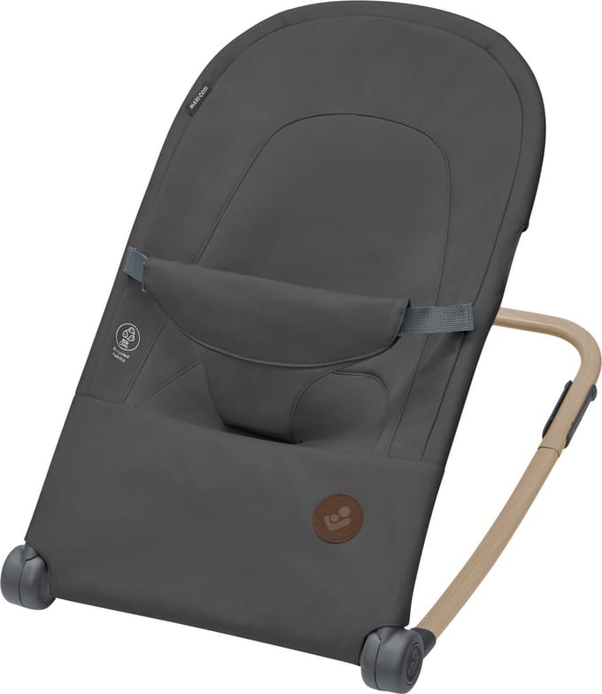 Maxi-Cosi Loa - 2-in-1 Wipstoel - Beyond Graphite - Vanaf de geboorte tot ca. 2 jaar - Compact ontwerp 44 x 72 cm