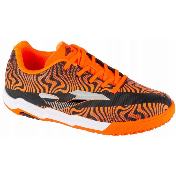Joma Evolution lederen voetbalschoenen voor kinderen (Oranje)
