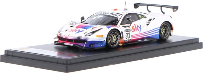 Ferrari 488 GT3 Evo Looksmart Modelauto 1:43 2021 Eddie Cheever III / Matteo Cressoni / Chris