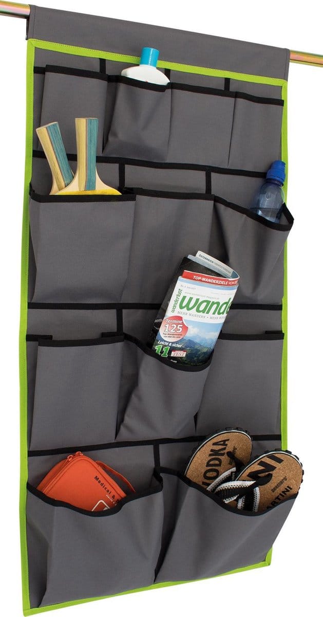 Eurotrail Tentorganiser Derby Large - Charcoal/Lime