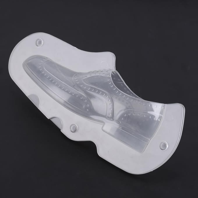 Creatieve 3D Herenschoen Vorm Chocolade Taart Snoep Vorm Decoratie DIY Gereedschap white