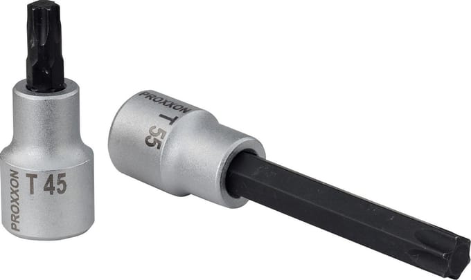 PROXXON 23493 Torx Bit Dop 1/2'' TX45, 55mm Lengte