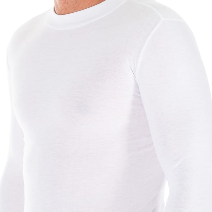 T-shirt met lange mouwen en halfhoge kraag 1625-H man