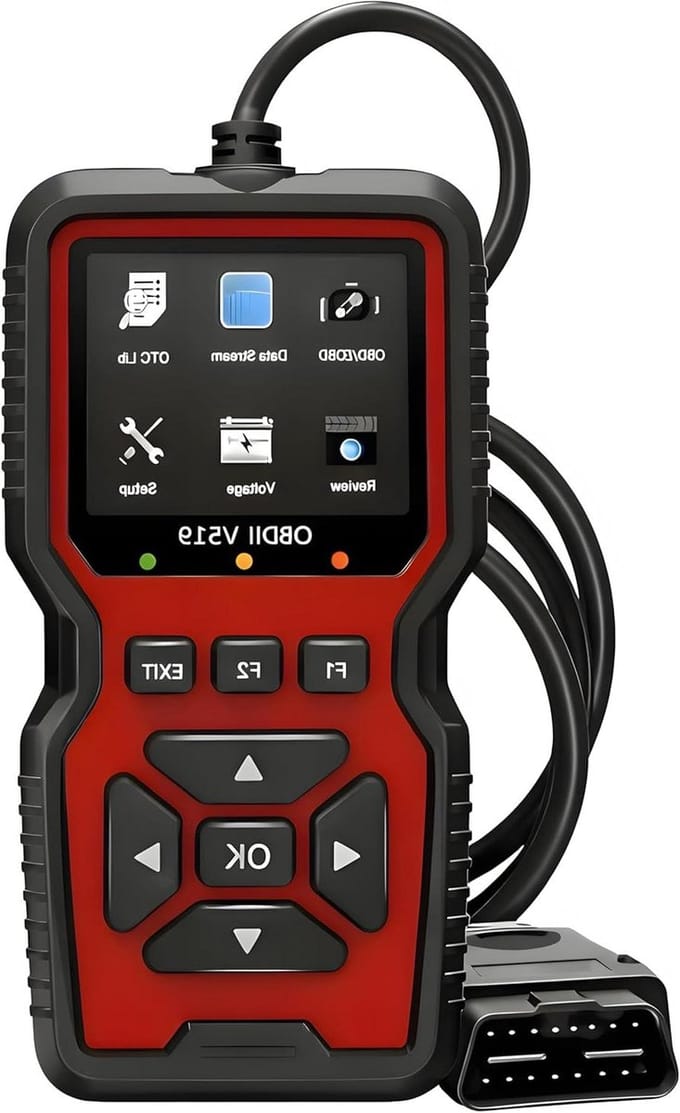 Auto Diagnose Apparaat - Motor Uitlezer - Foutcodes Lezen - Real-time Gegevens - Compact Ontwerp - Zwart