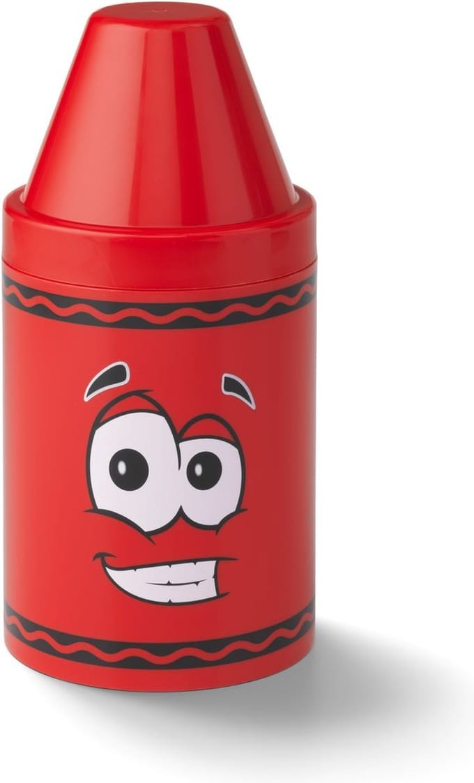 Krijtvorm Opbergdoos - Rood - Polypropyleen - Crayola