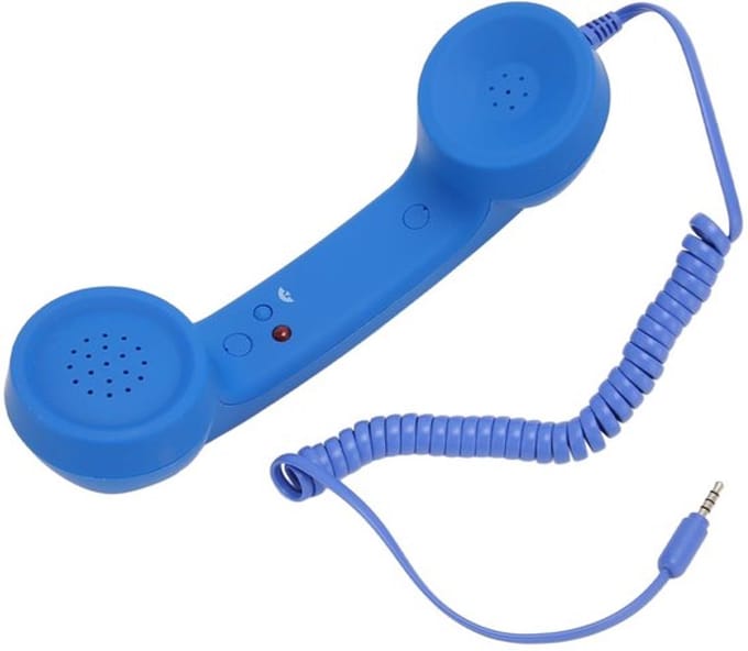 Allecto - Retro Telefoonhoorn - Mobiele Telefoonhoorn