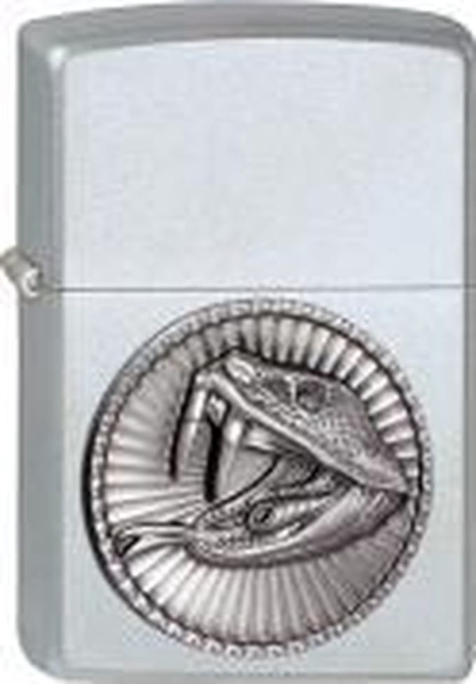 Zippo aansteker Snake Head 3D