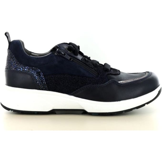 Xsensible Led Sue Combi H Sneaker Sneakers - Suède - Dames - Blauw - Maat 43