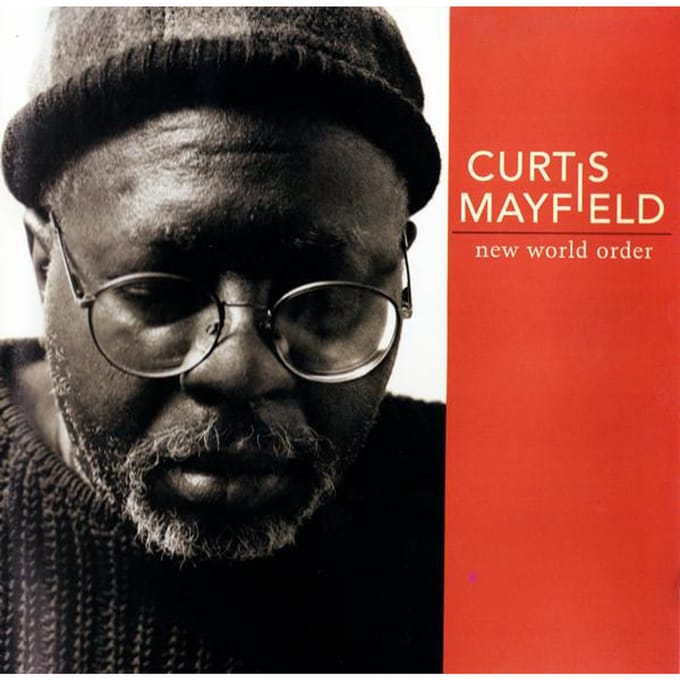 CD CURTIS MAYFIELD  New World Order 9463482 warner US SoulFunk Gebruikt black