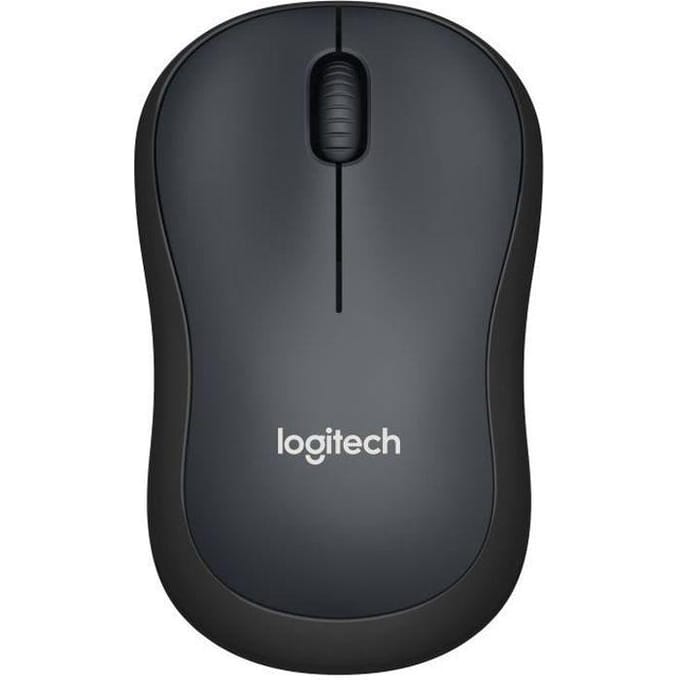 Logitech M220 Silent Draadloos PC Muis - Muis - Optisch - 3 knoppen - Zwart