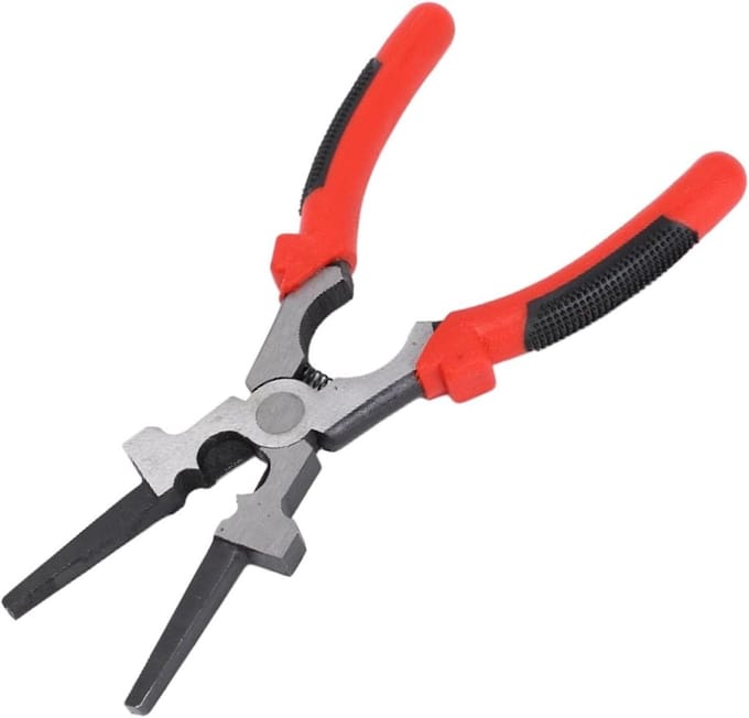 MIG lastang - Lasgereedschap - Metaalbewerking - Multifunctioneel ontwerp - 8 inch - Zwart