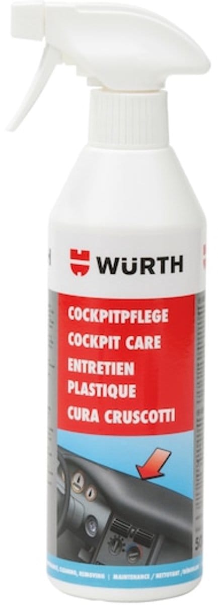 Wurth - Cockpitverzorging - Cockpitverzorging Inhoud 500 ml