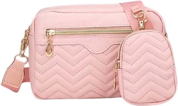 Nivard Handtas Dames - Schoudertas - School - Shopper - Schooltas - Werktas - Roze