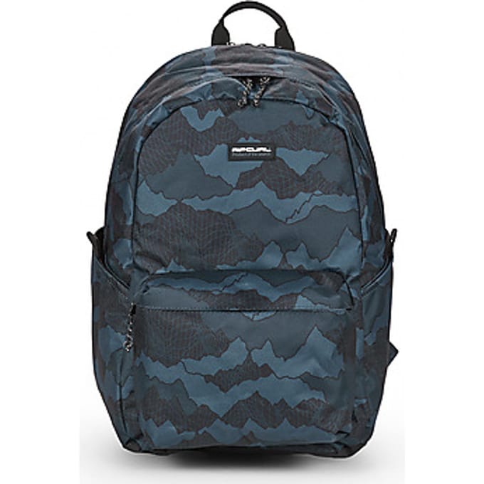 Rip Curl Crusher 30L Camo Check Rugzak zwart
