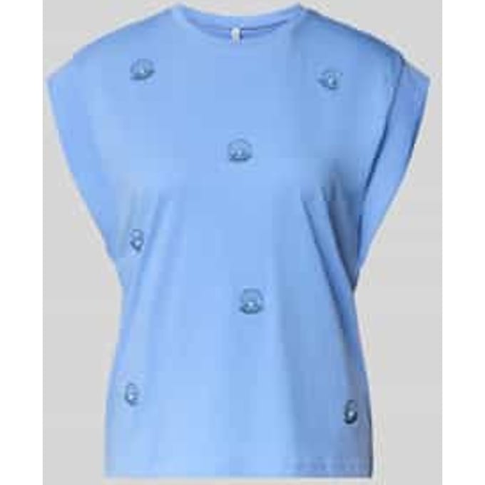 regular fit T-shirt van puur katoen model 'SHELINA'