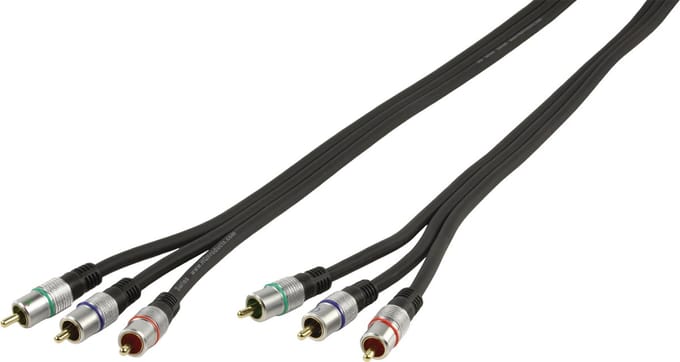 HQ Hoge Kwaliteit Component Videokabel 1.50 M