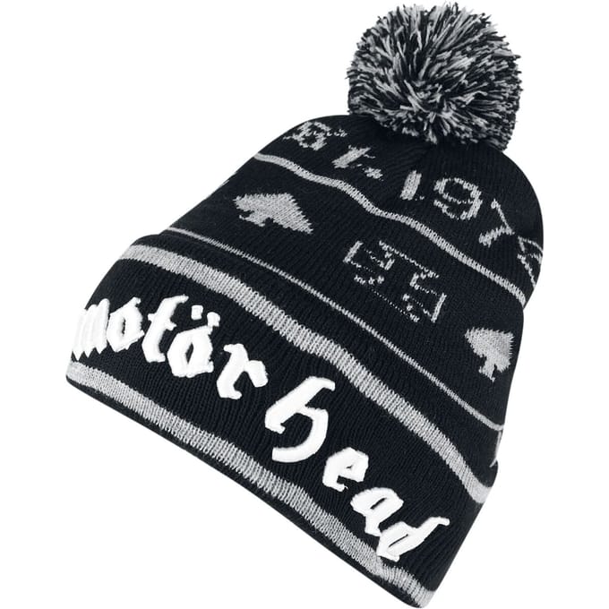 Motörhead Beanie Unisex Beanie - zwart/grijs - Standard